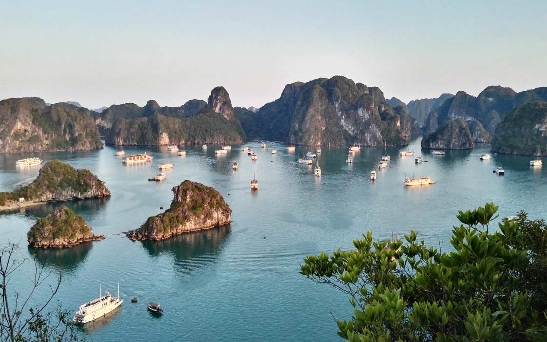 Bucht in Vietnam