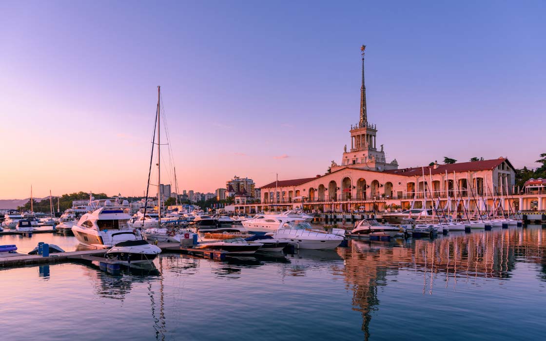 Hafen von Sotschi