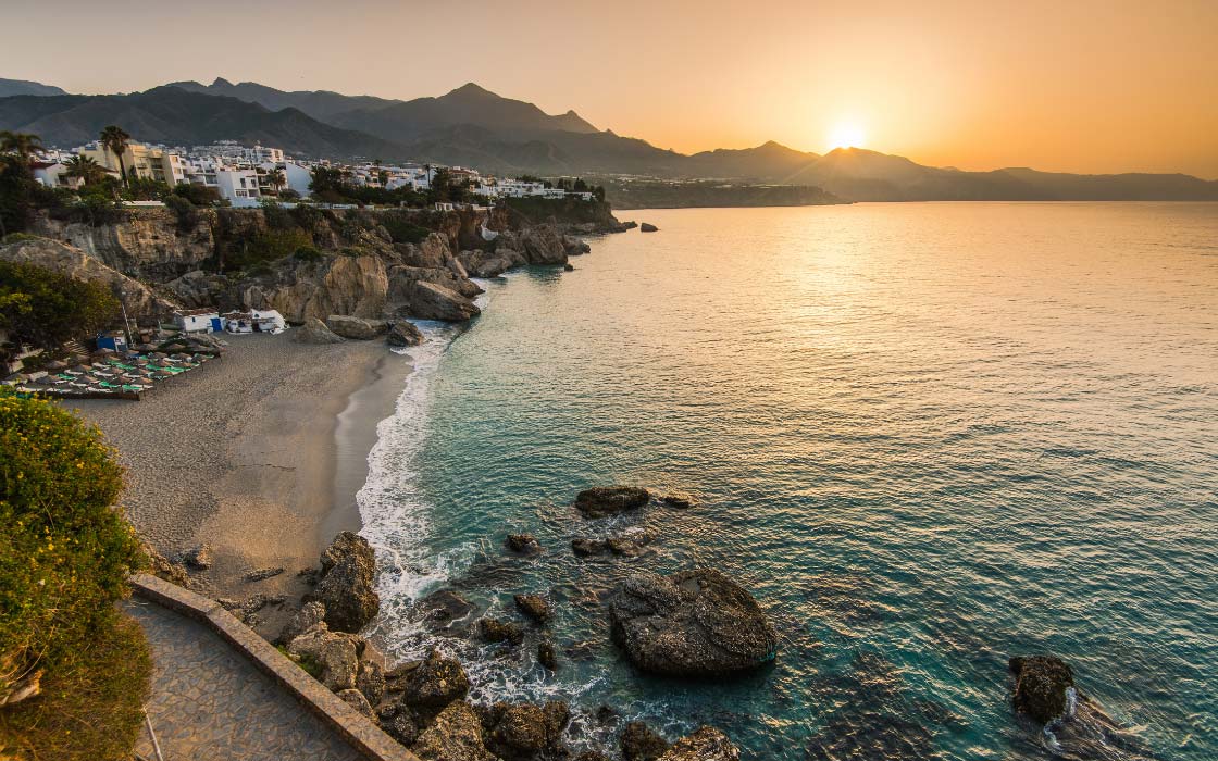 Bucht in Andalusien