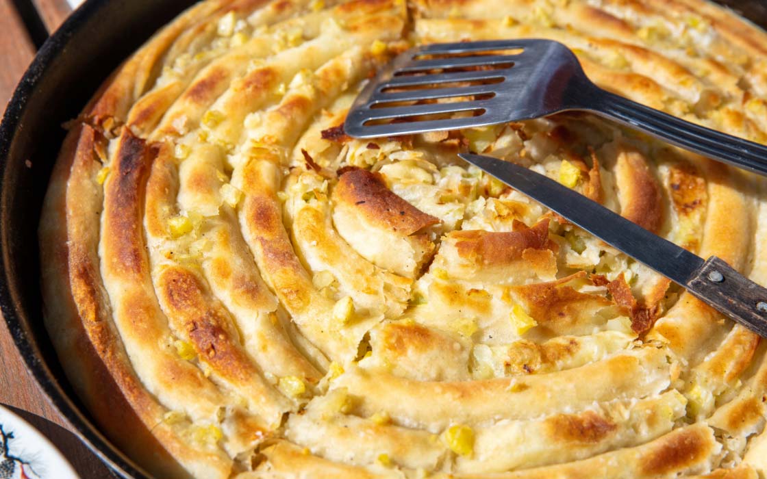 Traditionelles bosnisches Gebäck