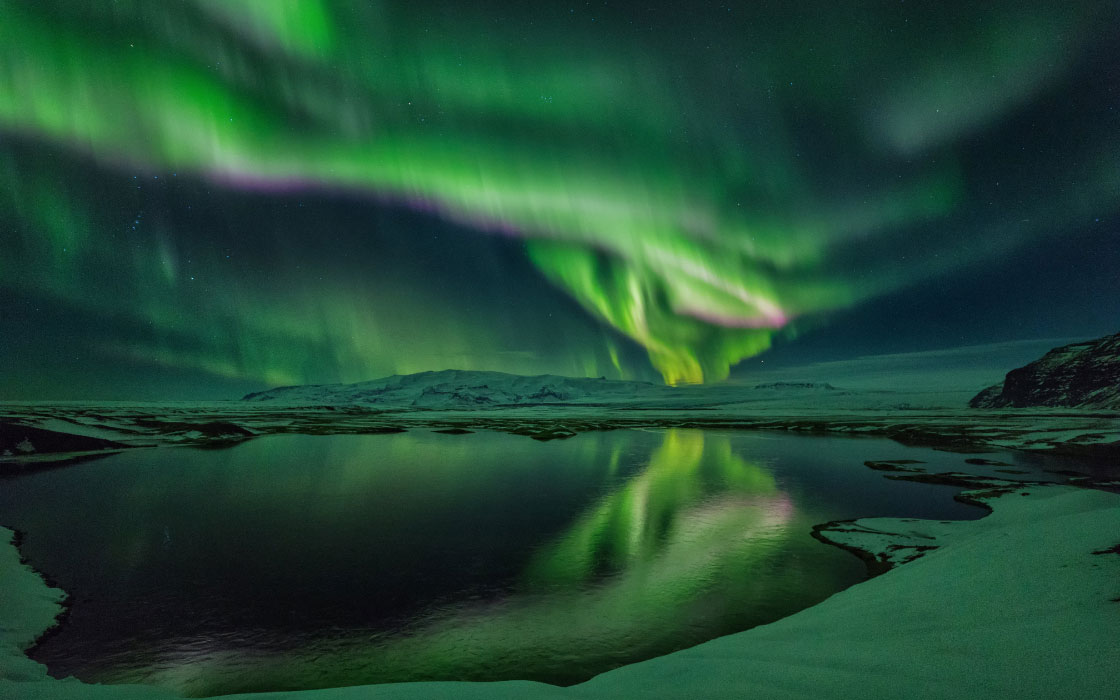 Polarlichter in Island