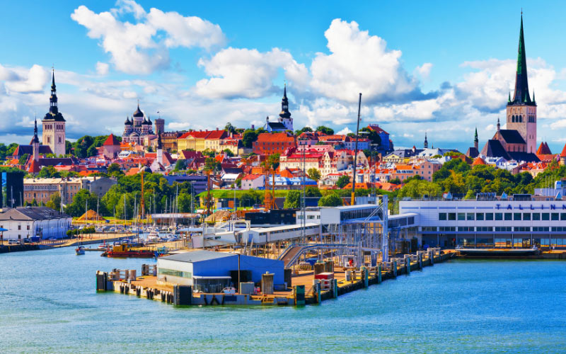 Tallinn, Hauptstadt von Estland