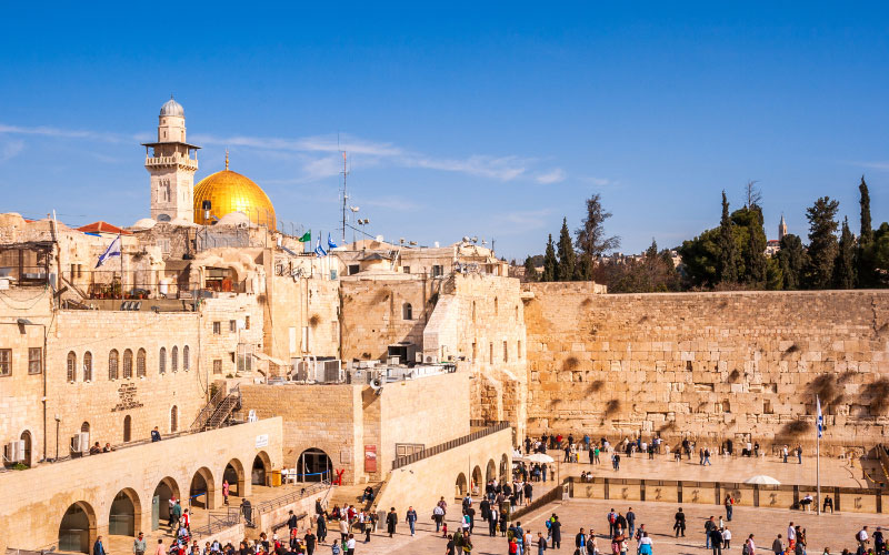 Blick auf Jerusalem