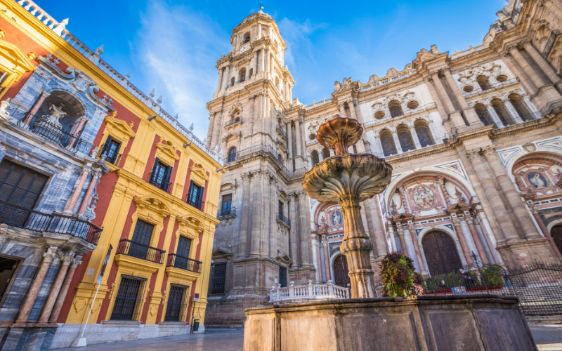 Kathedrale von Málaga.
